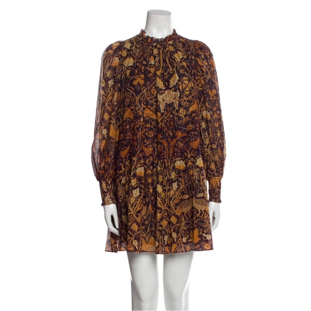 Ulla Bohemian Floral Print Dress